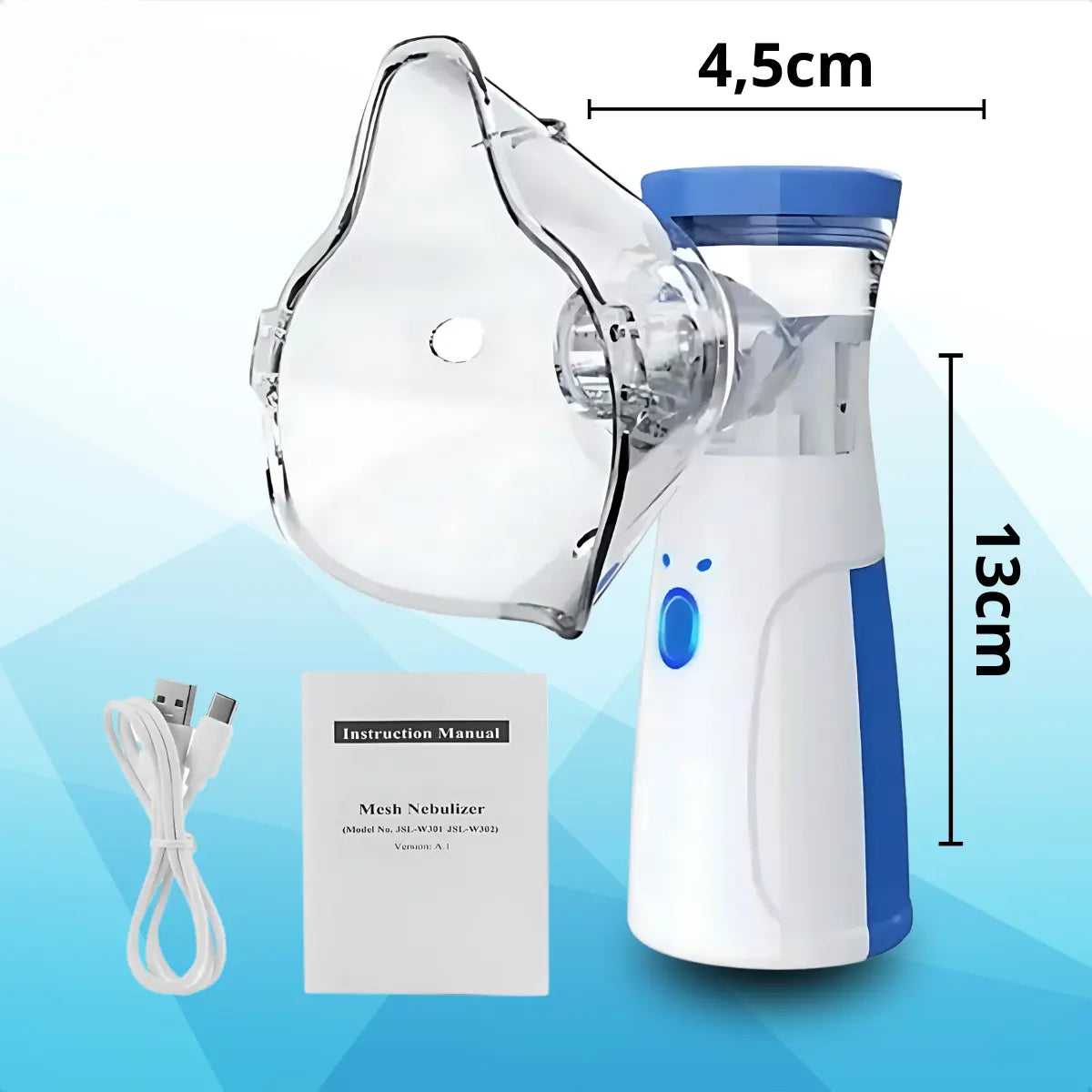 Nebulizador Portátil Para Niños Y Adultos